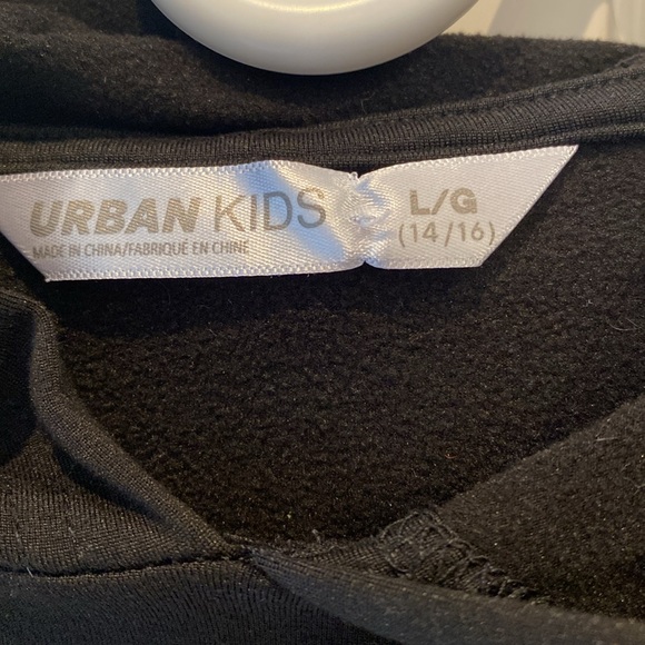 Urban Kids Hoodie, elastic waist with tie, Over It - Picture 6 of 10